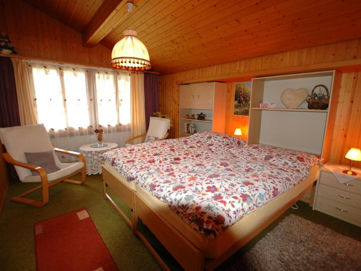 Pristine Home In A Charming Village Large Grassy Sunbathing Area View Of The M Nch And Jungfrau 维尔德斯韦尔 外观 照片